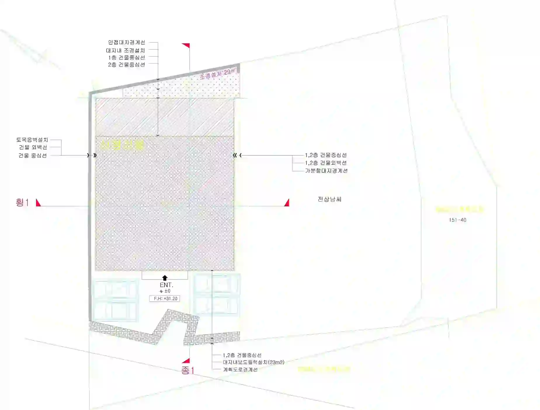 무지내동 151-48 배치도 이미지